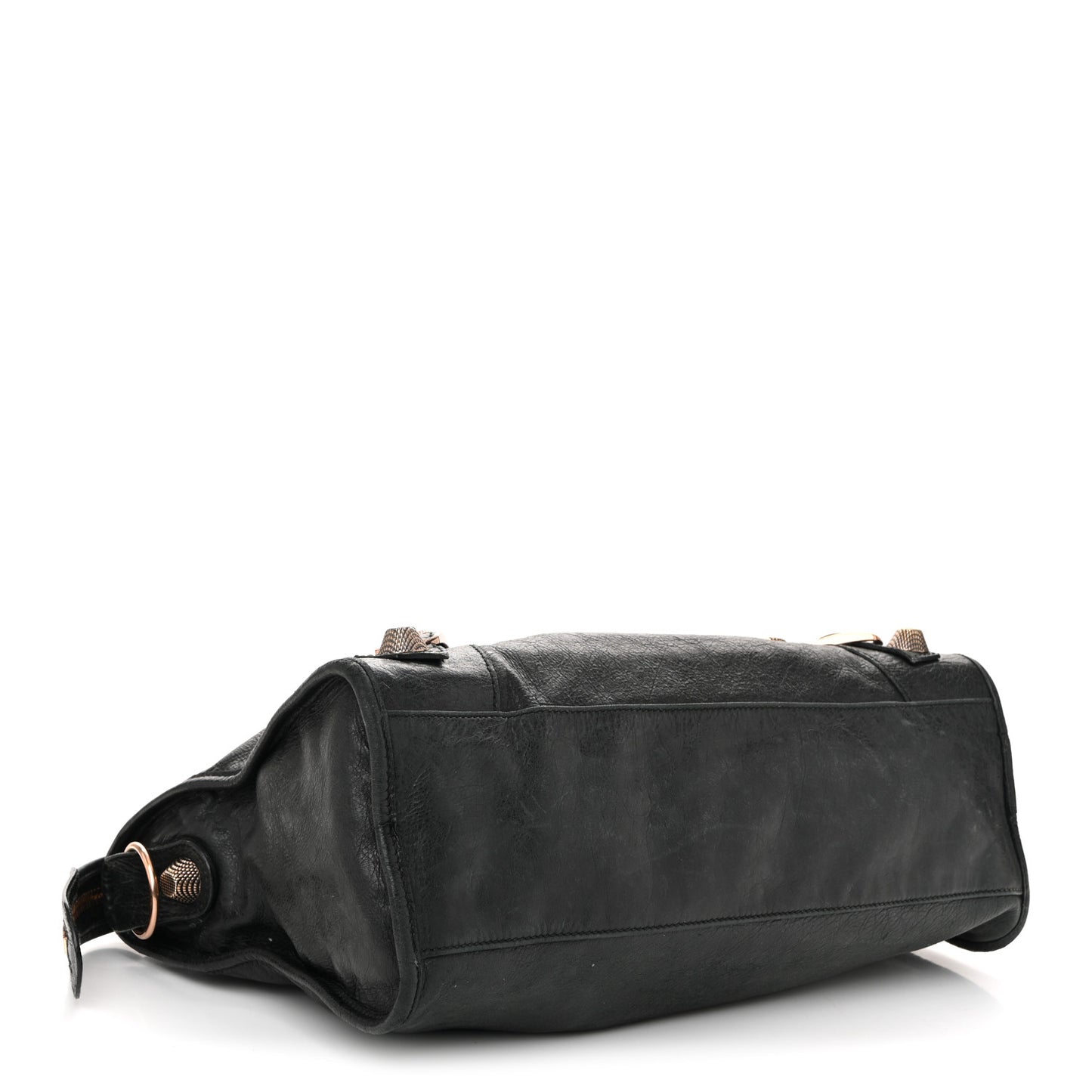 Agneau Giant 21 Rose Gold Hardware City Black