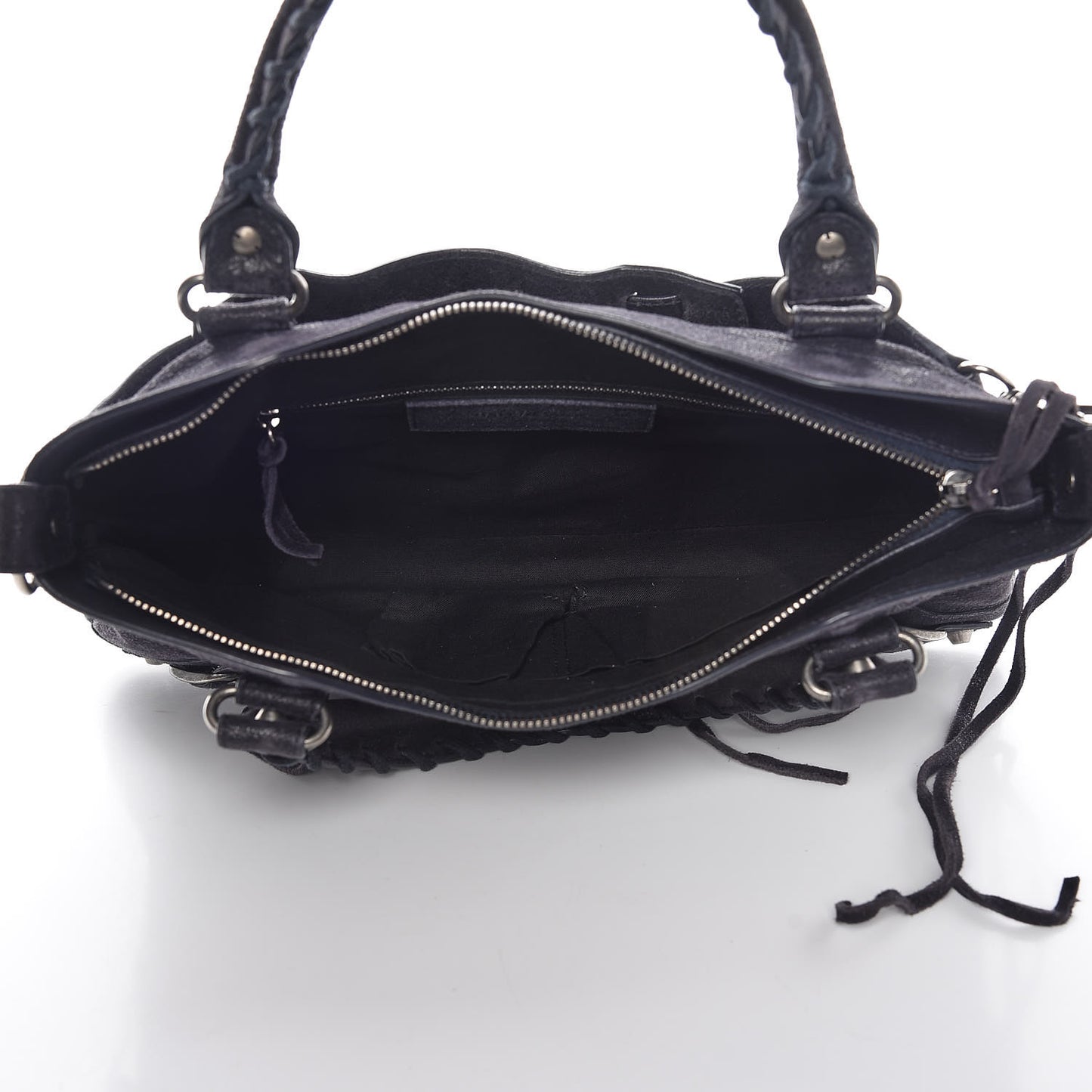 Craquele Calfskin First Bleu Obscur