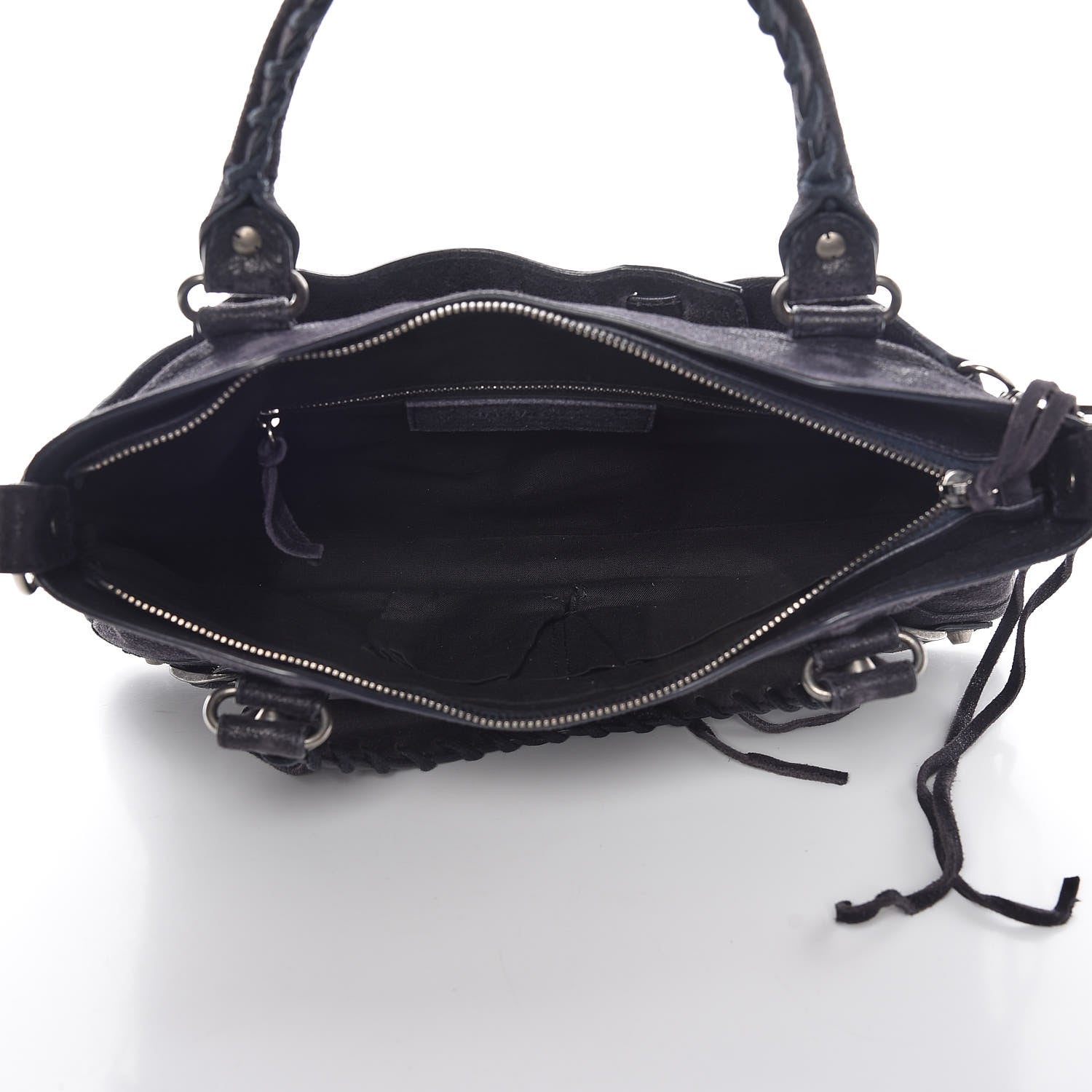 Balenciaga Craquele Calfskin First Bleu Obscur 5 of 15