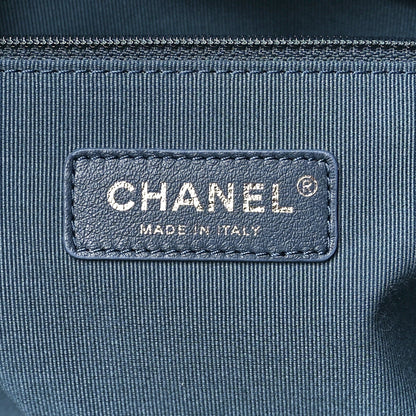 Chanel Denim Small Deauville Tote Light Blue 6 of 11