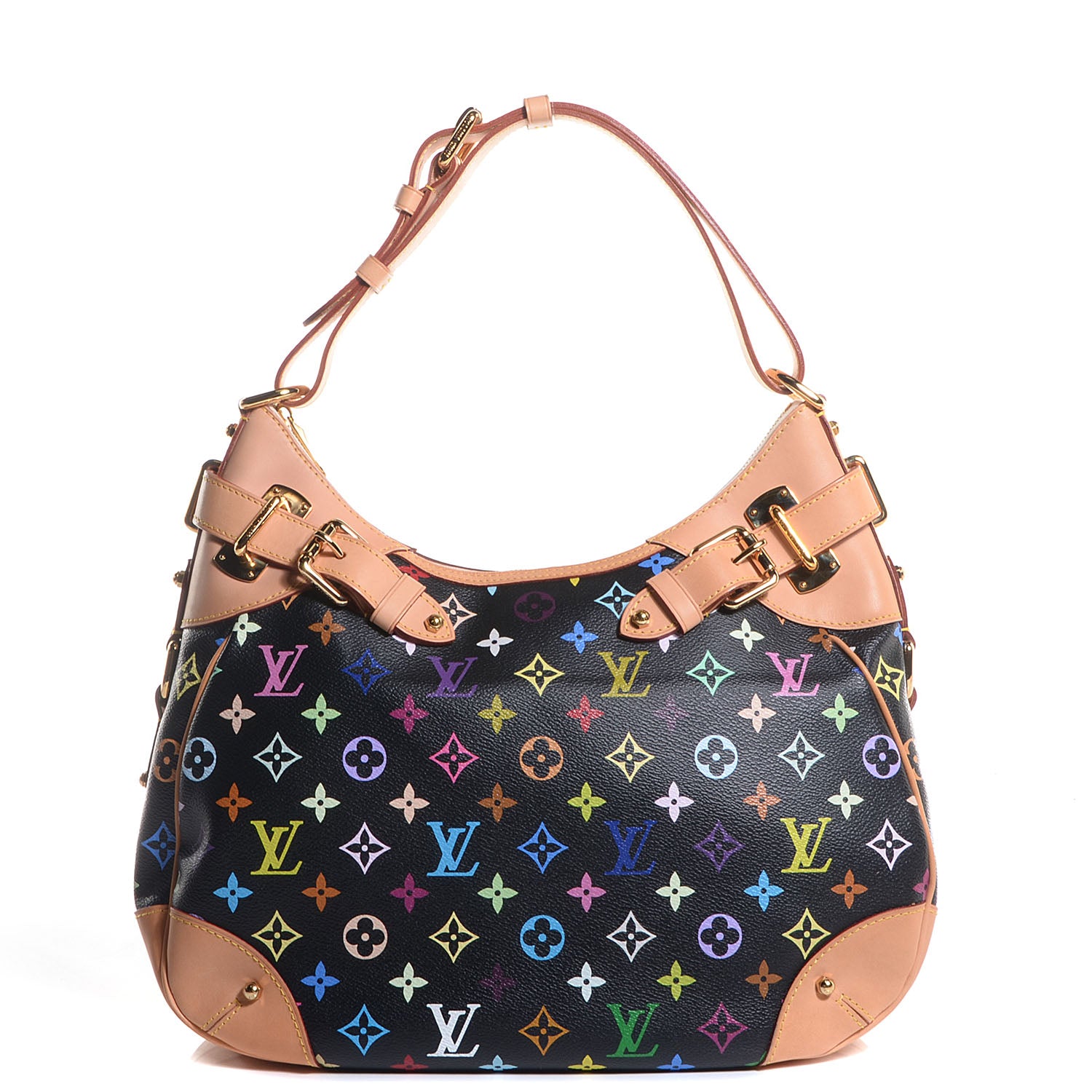Louis Vuitton Monogram Multicolor Greta Black 1 of 7