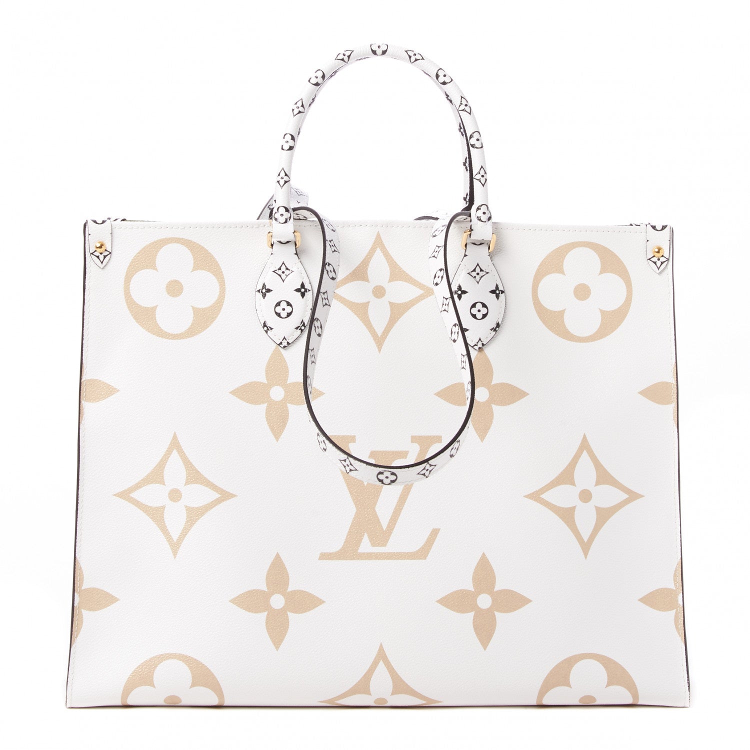 Louis Vuitton Monogram Giant Onthego GM Kaki Beige 1 of 8