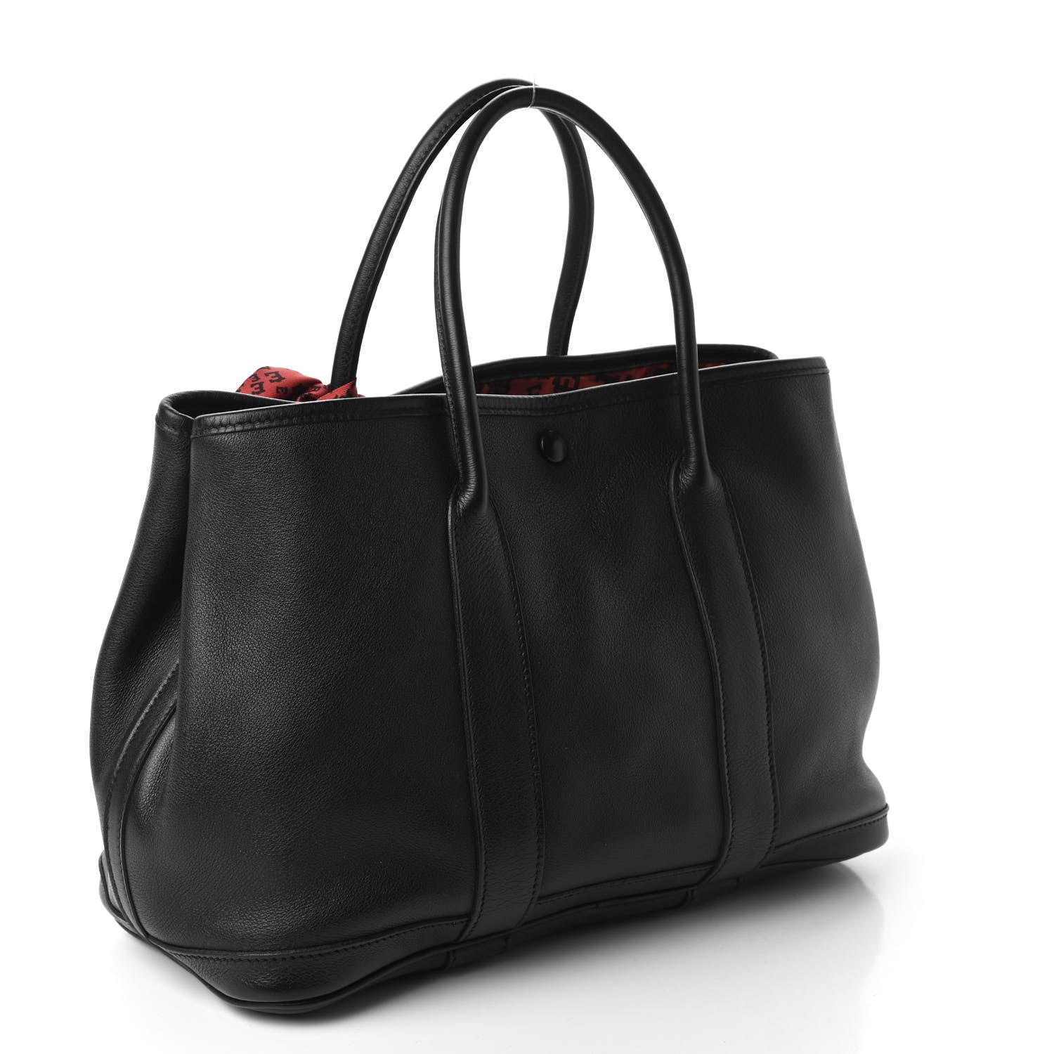Hermes Swift Scattered Letters Twilly Garden Party TPM Black 3 of 10