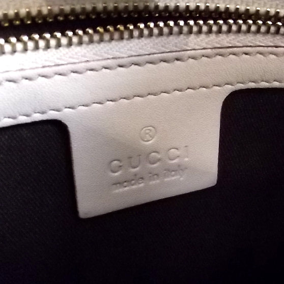 Guccissima Punch Hobo Ivory