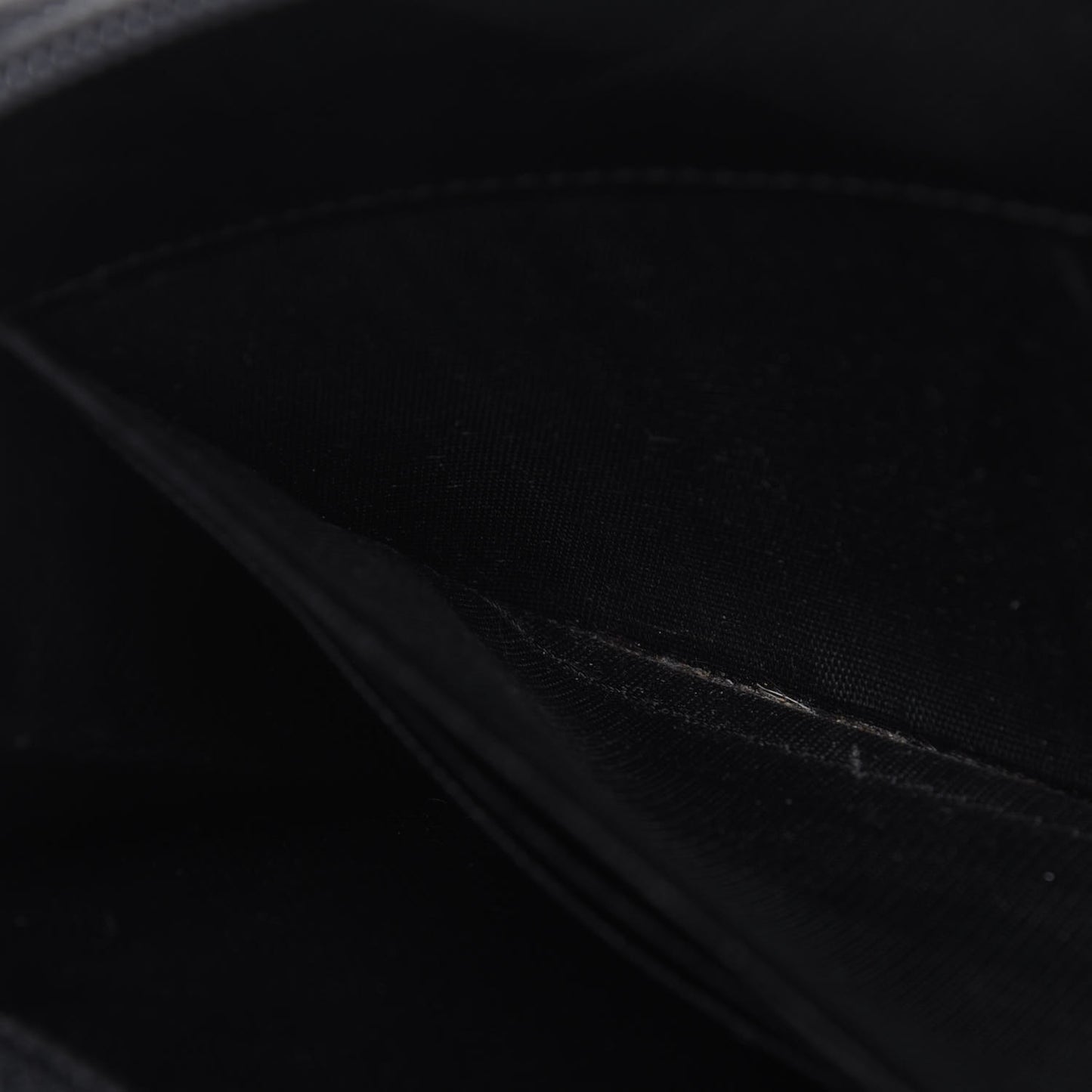 Tessuto Nylon Quilted Zip Around Wallet Black