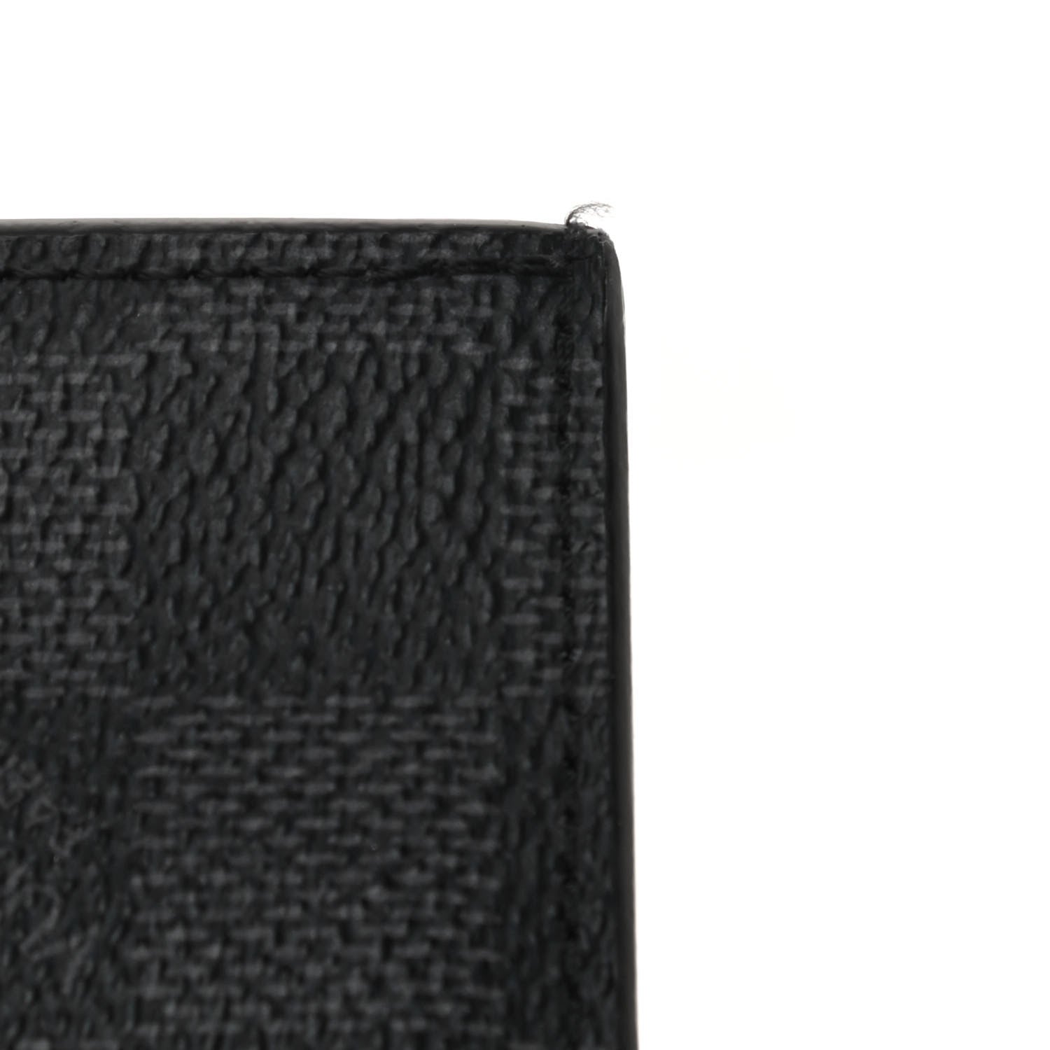 Louis Vuitton Damier Graphite Taiga Coin Card Holder 8 of 8