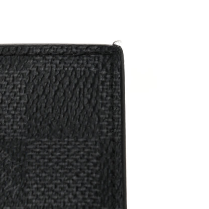 Louis Vuitton Damier Graphite Taiga Coin Card Holder 8 of 8