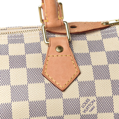 Louis Vuitton Damier Azur Speedy 30 13 of 13