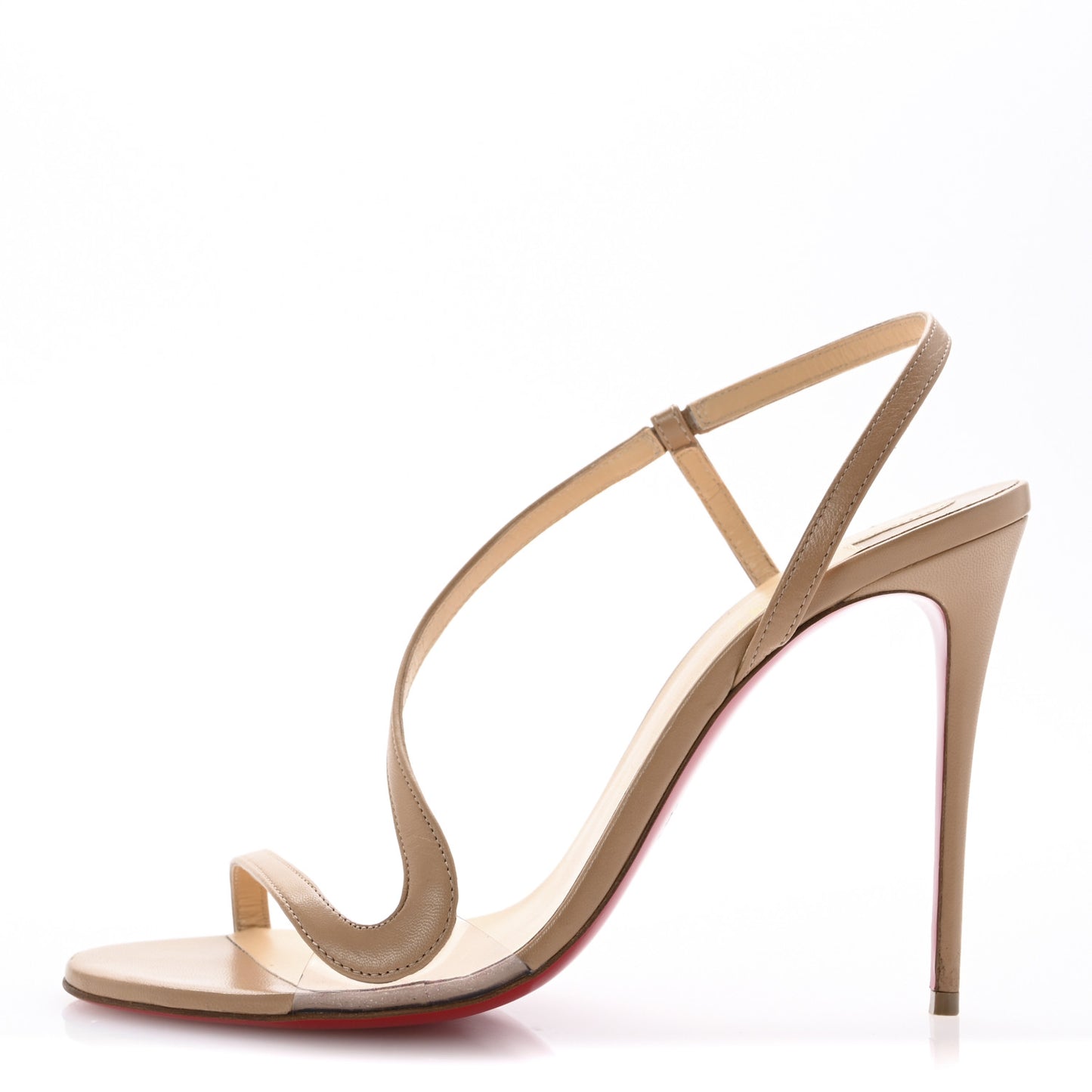 Nappa Rosalie 100 Sandals 40 Nude