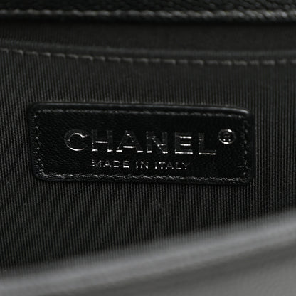 Chanel Caviar Quilted Small Boy Flap Black 5 of 9