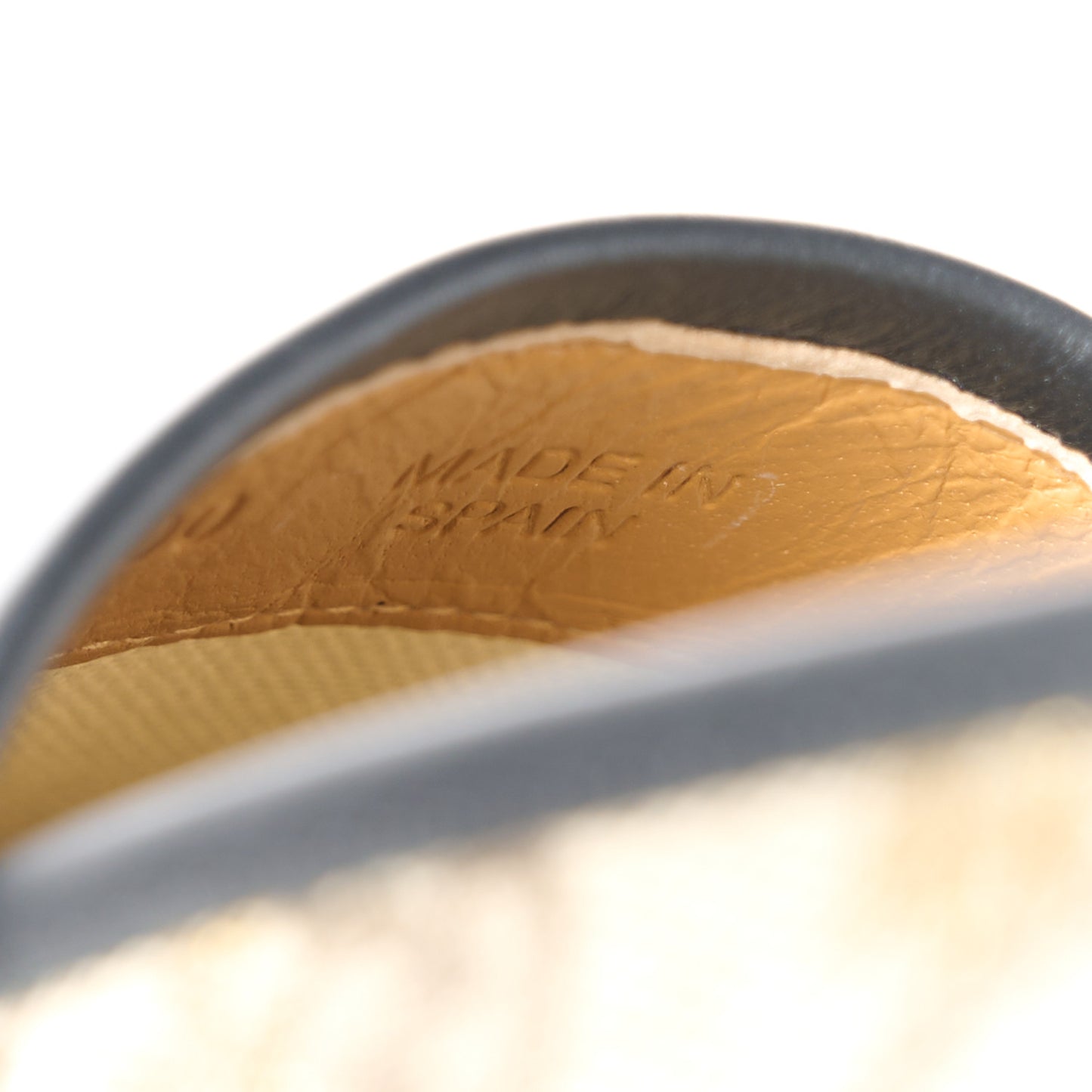 GG Supreme Monogram Bees Espadrille Flats 36 Beige Ebony Oro Black