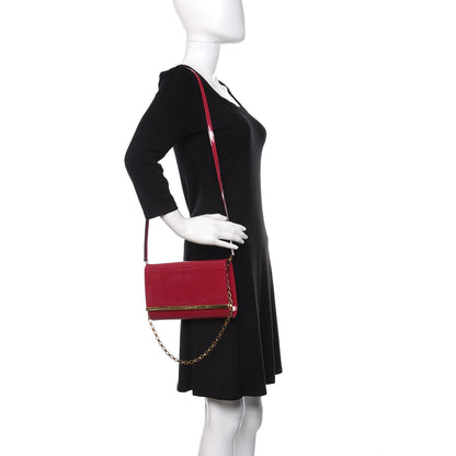 Louis Vuitton Vernis Ana Clutch Rose Indien 2 of 11