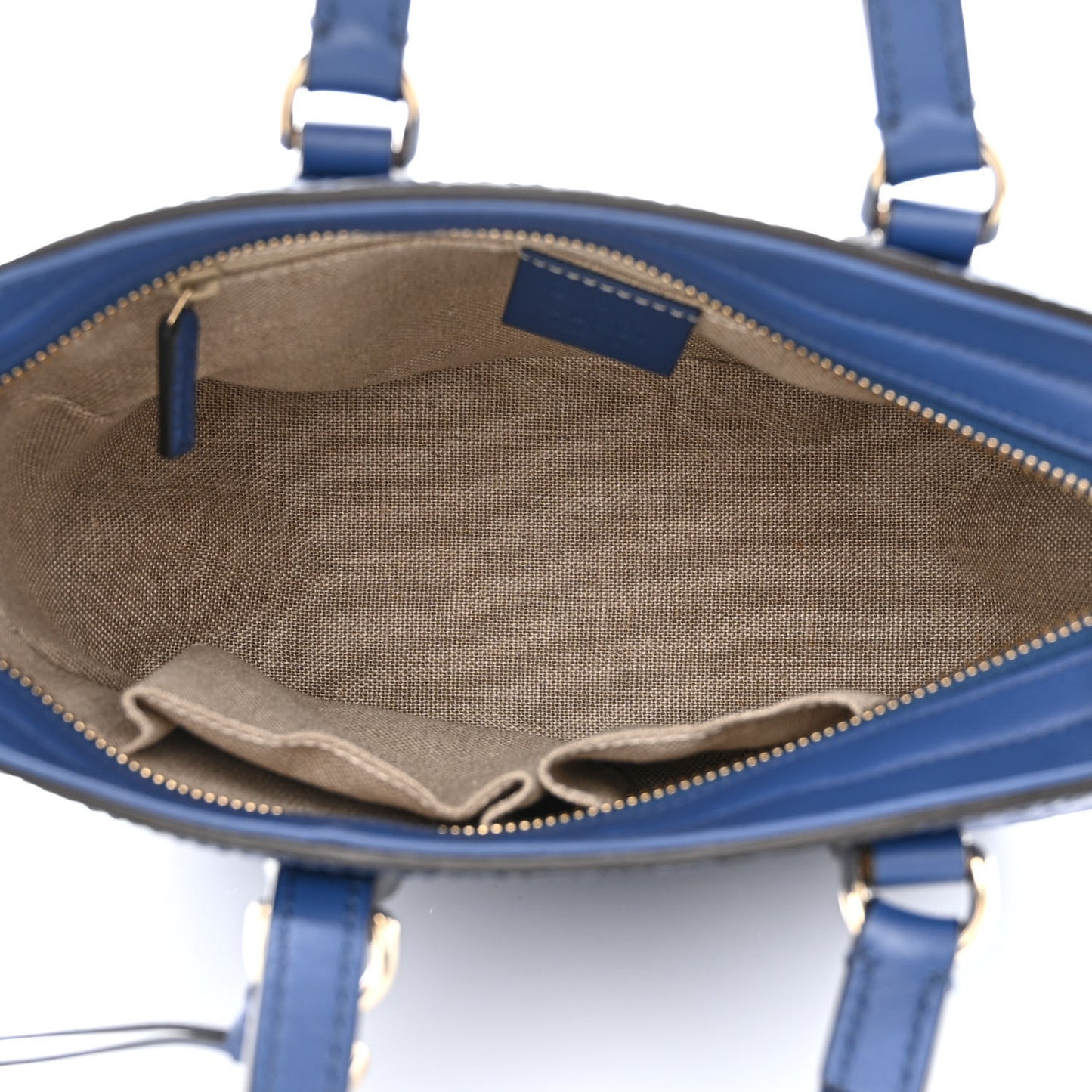 Microguccissima Small Bree Tote Caspian