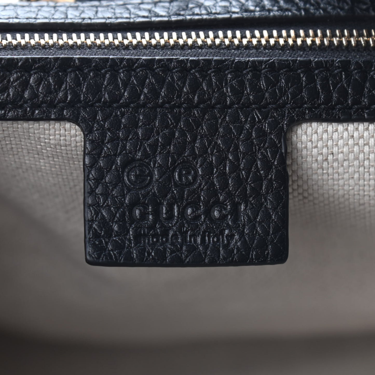 Pebbled Calfskin Medium Soho Chain Shoulder Bag Black