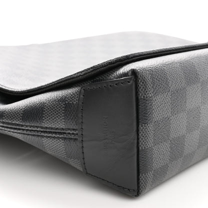 Louis Vuitton Damier Graphite District MM 7 of 10