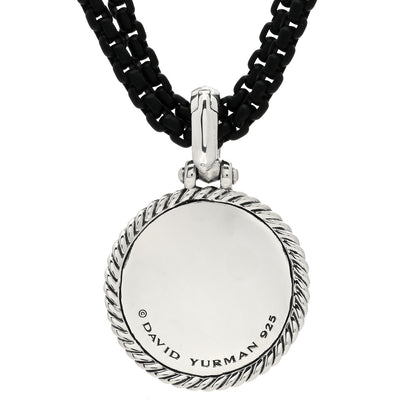 David Yurman Sterling Silver 14K Yellow Gold Stainless Steel Saint Christopher Amulet Bel Aire Chain Necklace 4 of 4