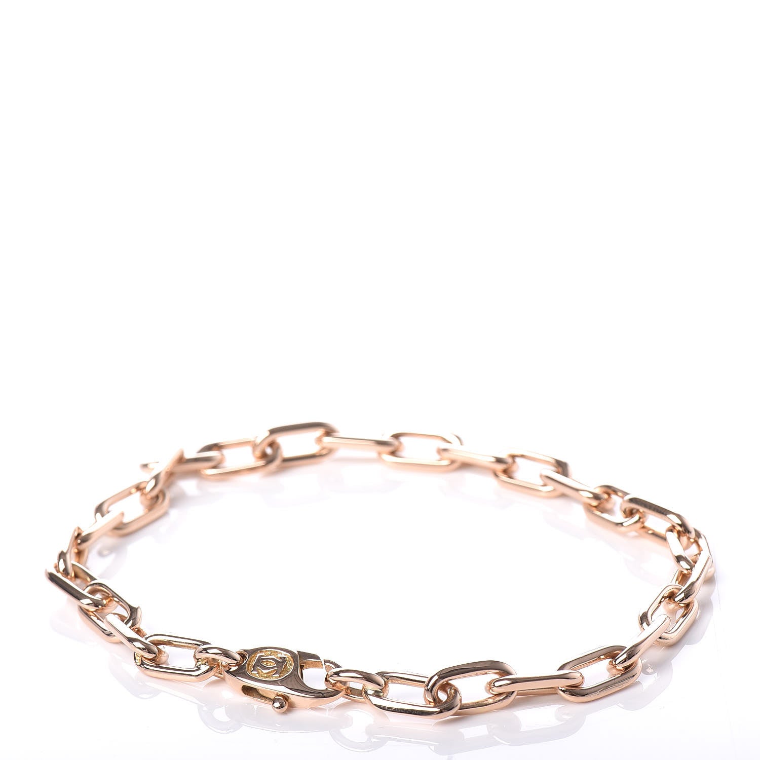 Cartier 18K Pink Gold Spartacus Link Chain Bracelet 3 of 5