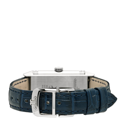 Jaeger-LeCoultre Stainless Steel Alligator Diamond 20mm Reverso One MonoFace Quartz Watch Q3288420 3 of 5
