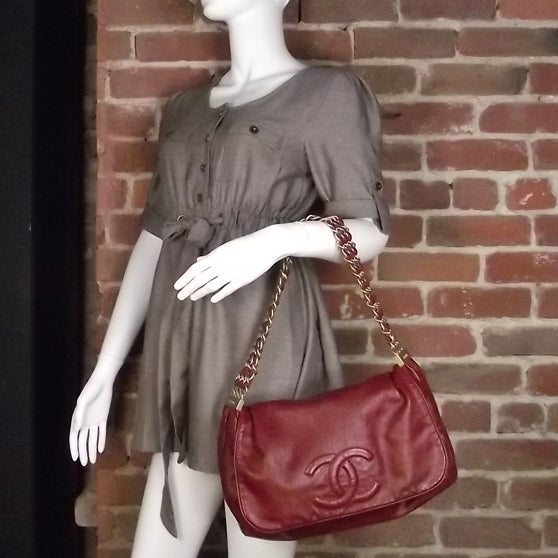 Chanel Lambskin Rock and Chain Flap Red 2 of 9