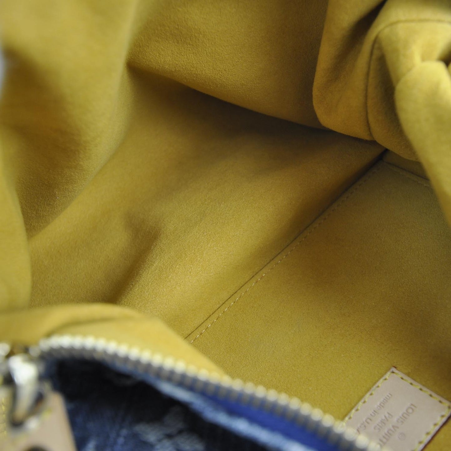 Monogram Denim Baggy PM Blue