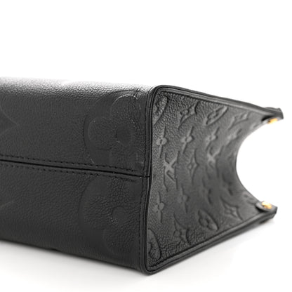 Louis Vuitton Empreinte Monogram Giant Onthego PM Black 9 of 10