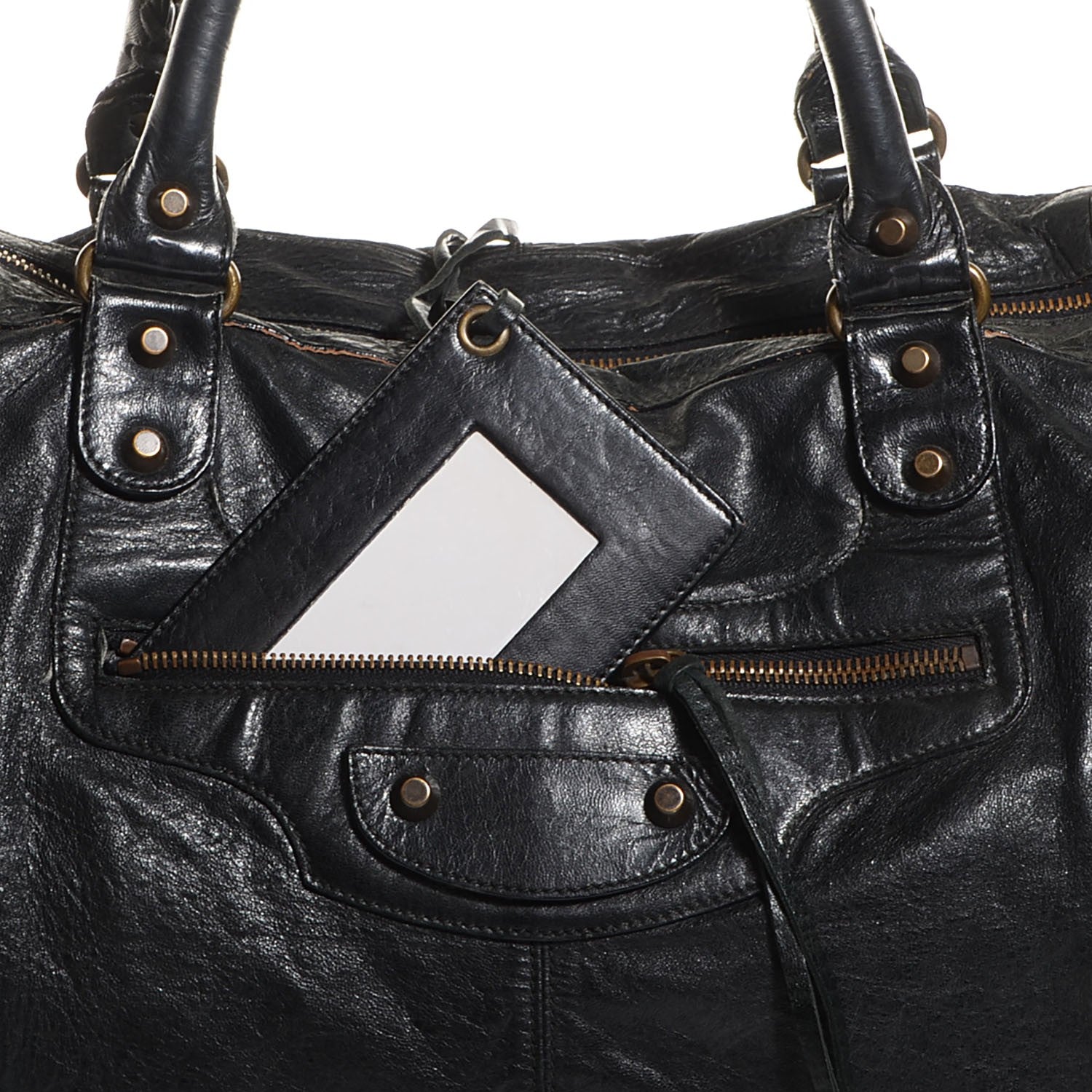 Balenciaga Chevre Classic Hardware Work Black 10 of 11