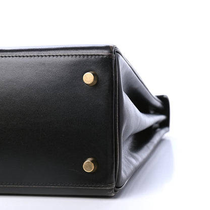 Hermes Box Kelly Retourne 28 Black 9 of 13