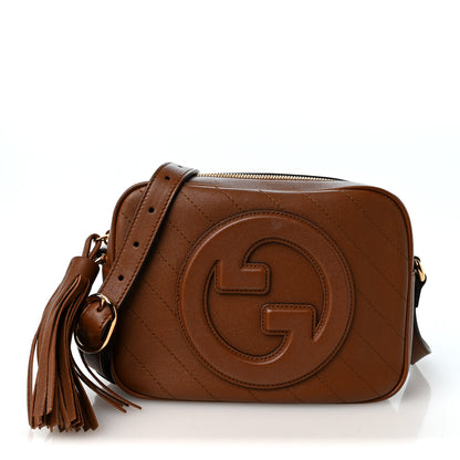 Gucci Sakai Be Green Calfskin Diagonal Stitched Small Blondie Shoulder Bag Cuir 1 of 11