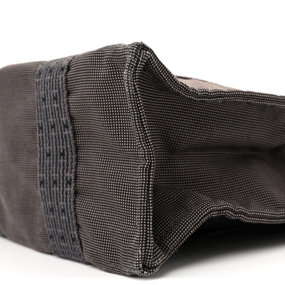Hermes Canvas Herline Backpack Grey 10 of 13