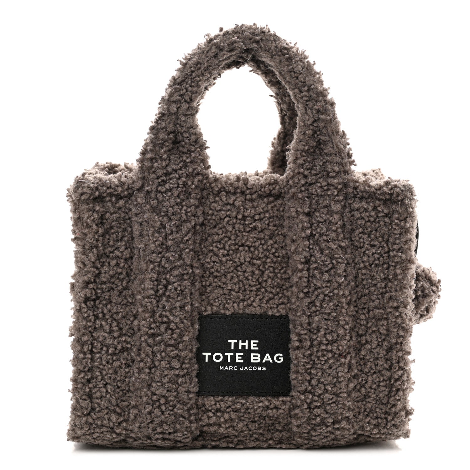 Marc Jacobs Polyester Cotton Mini The Teddy Traveler Tote Bag Grey 1 of 12