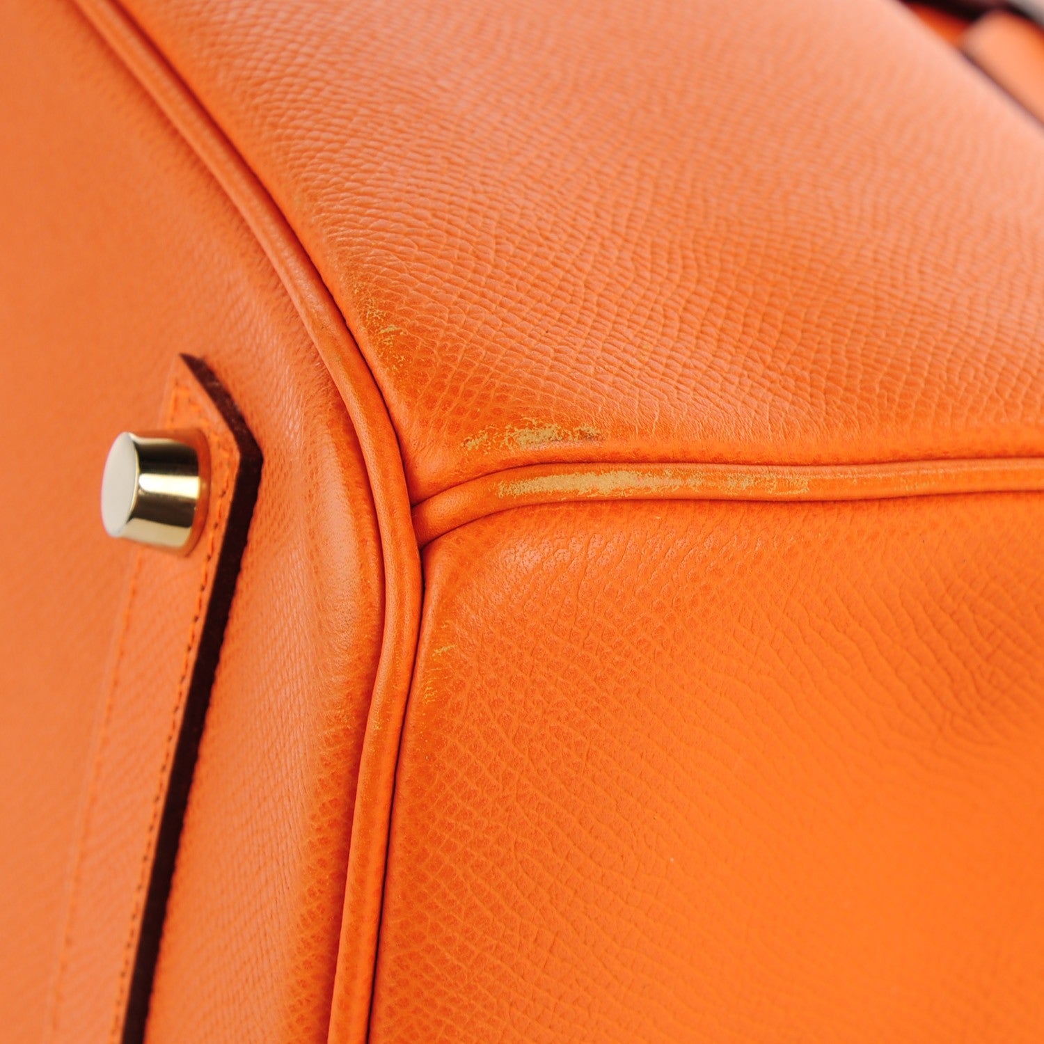 Hermes Epsom Birkin 35 Orange 8 of 24