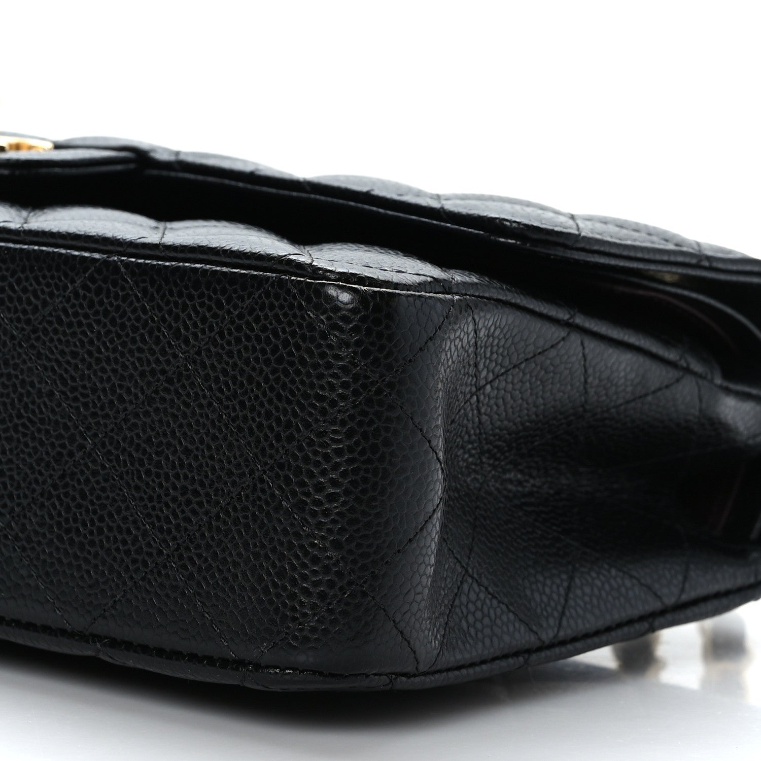 Chanel Caviar Quilted Medium Double Flap Black 9 of 9