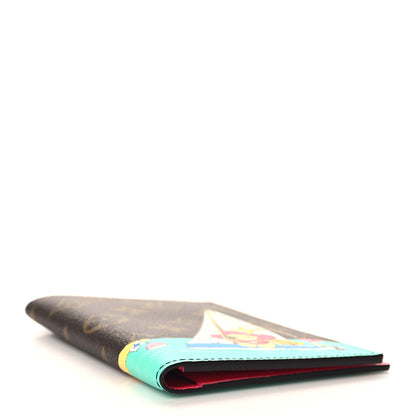 Louis Vuitton Monogram 2023 Christmas Animation Tropical Seas Passport Cover Dragon Fruit Pink 4 of 7