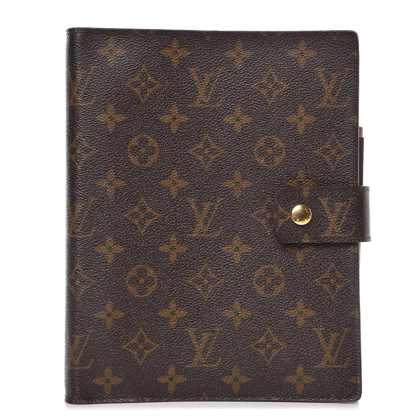 Monogram Large Ring Agenda Cover