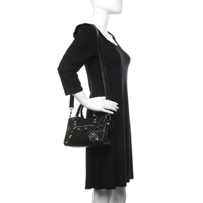 Balenciaga Agneau Giant 12 Gold Hardware Mini City Black 2 of 10