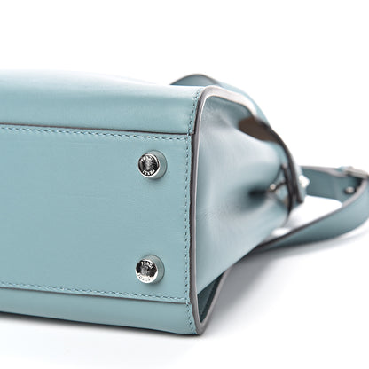 Fendi Vitello Tahiti Burro Bi-Color Medium Peekaboo Iconic Essentially Satchel Pound Sand Nuvola 11 of 11