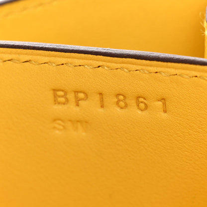 Hermes Chevre Mysore Constance 18 Jaune De Naples 8 of 13
