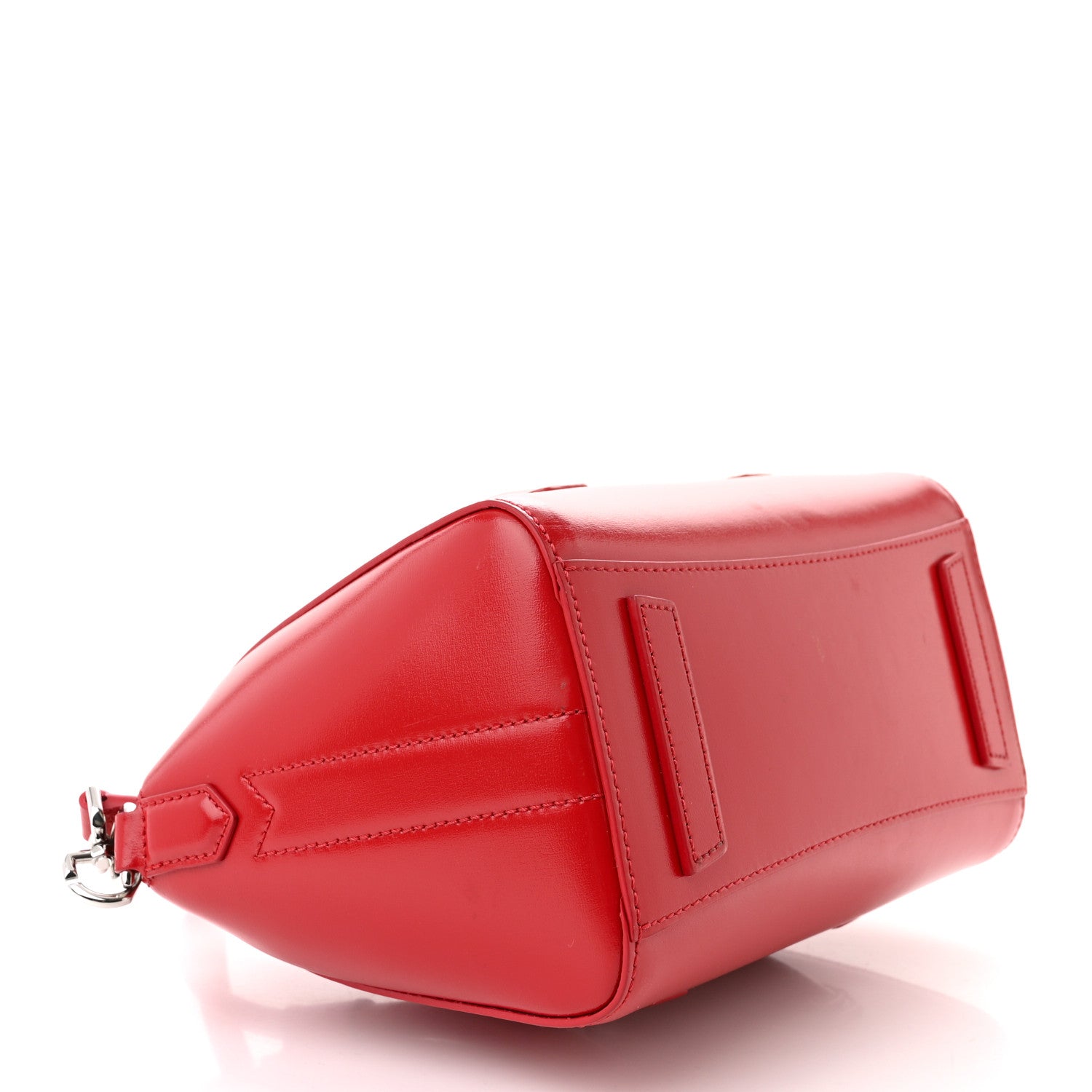 Givenchy Box Calfskin Mini Lock Antigona Shoulder Bag Red 4 of 14
