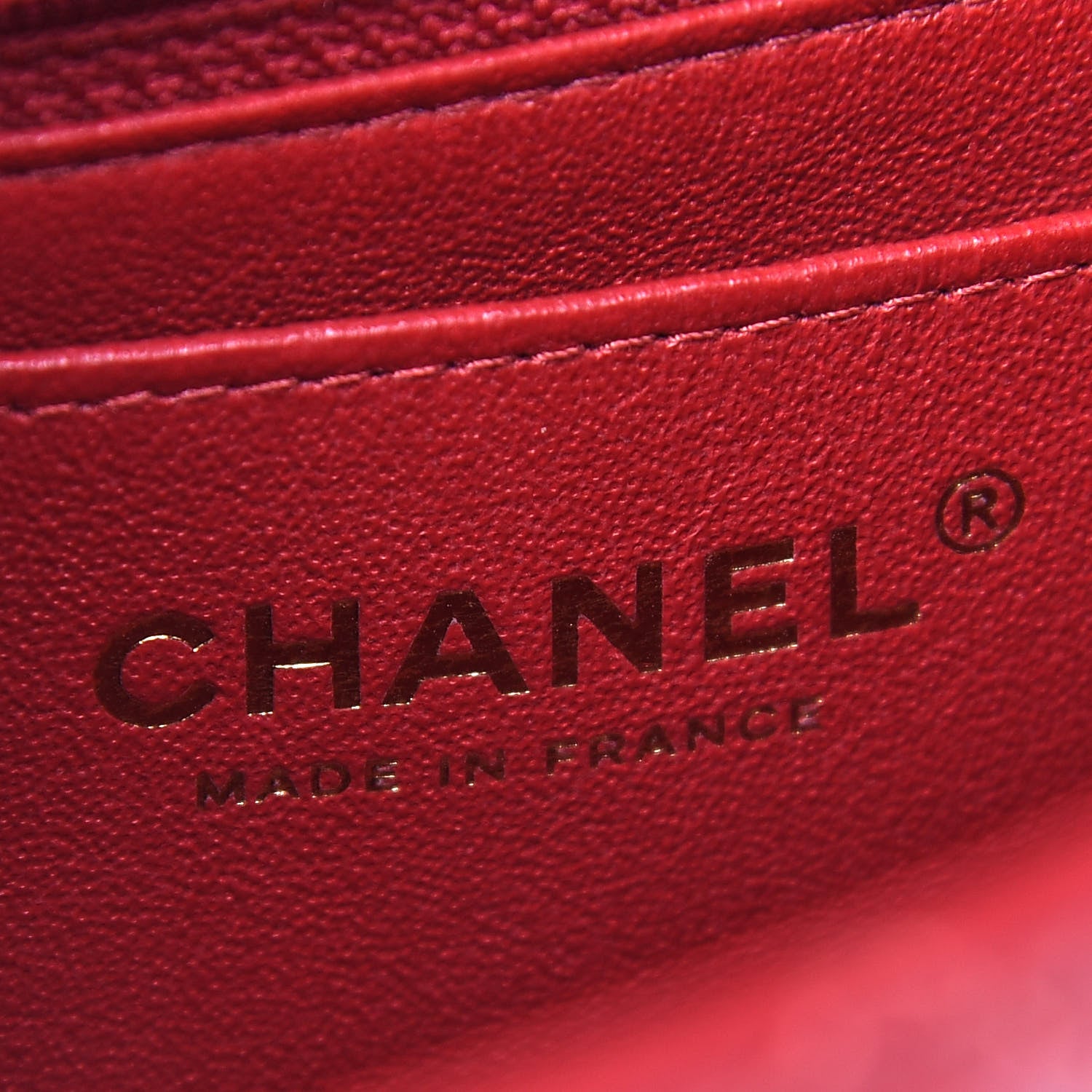 Chanel Aged Calfskin Quilted 2.55 Reissue Mini Flap Red 6 of 9