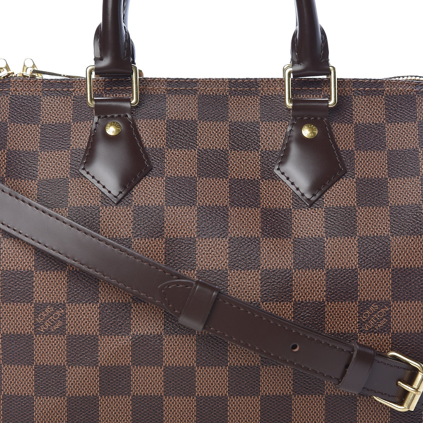 Damier Ebene Speedy Bandouliere 25