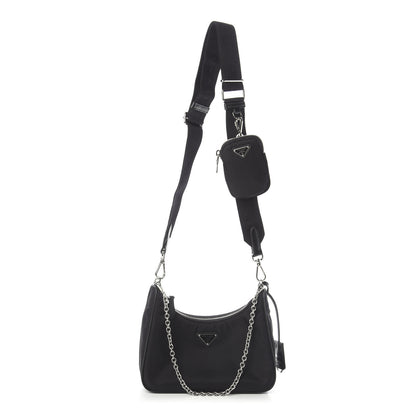 Prada Nylon Re-Edition 2005 Shoulder Bag Black 1 of 7
