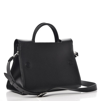 Christian Dior Grained Calfskin Medium Diorever Flap Black 4 of 7