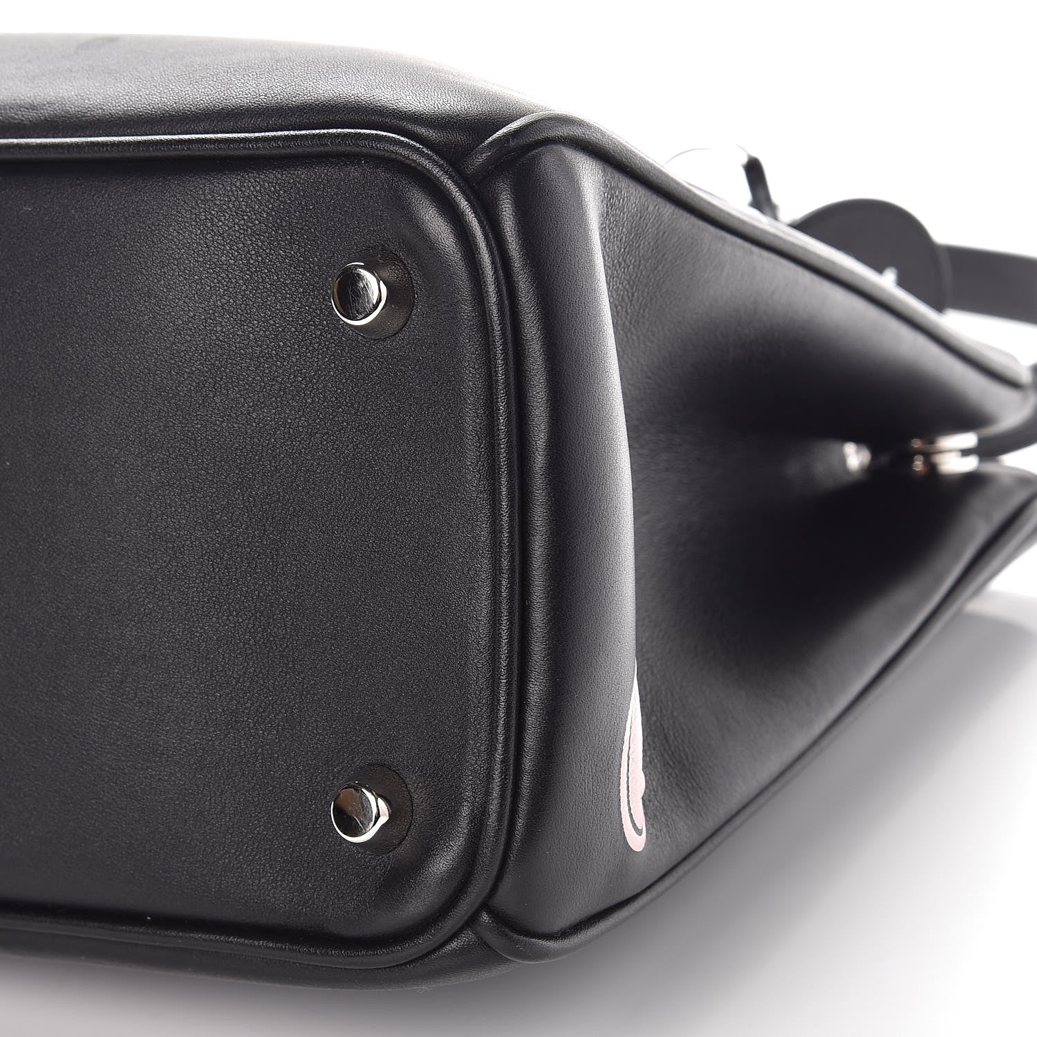 Christian Dior Calfskin Paradise Medium Diorissimo Tote Black 9 of 10