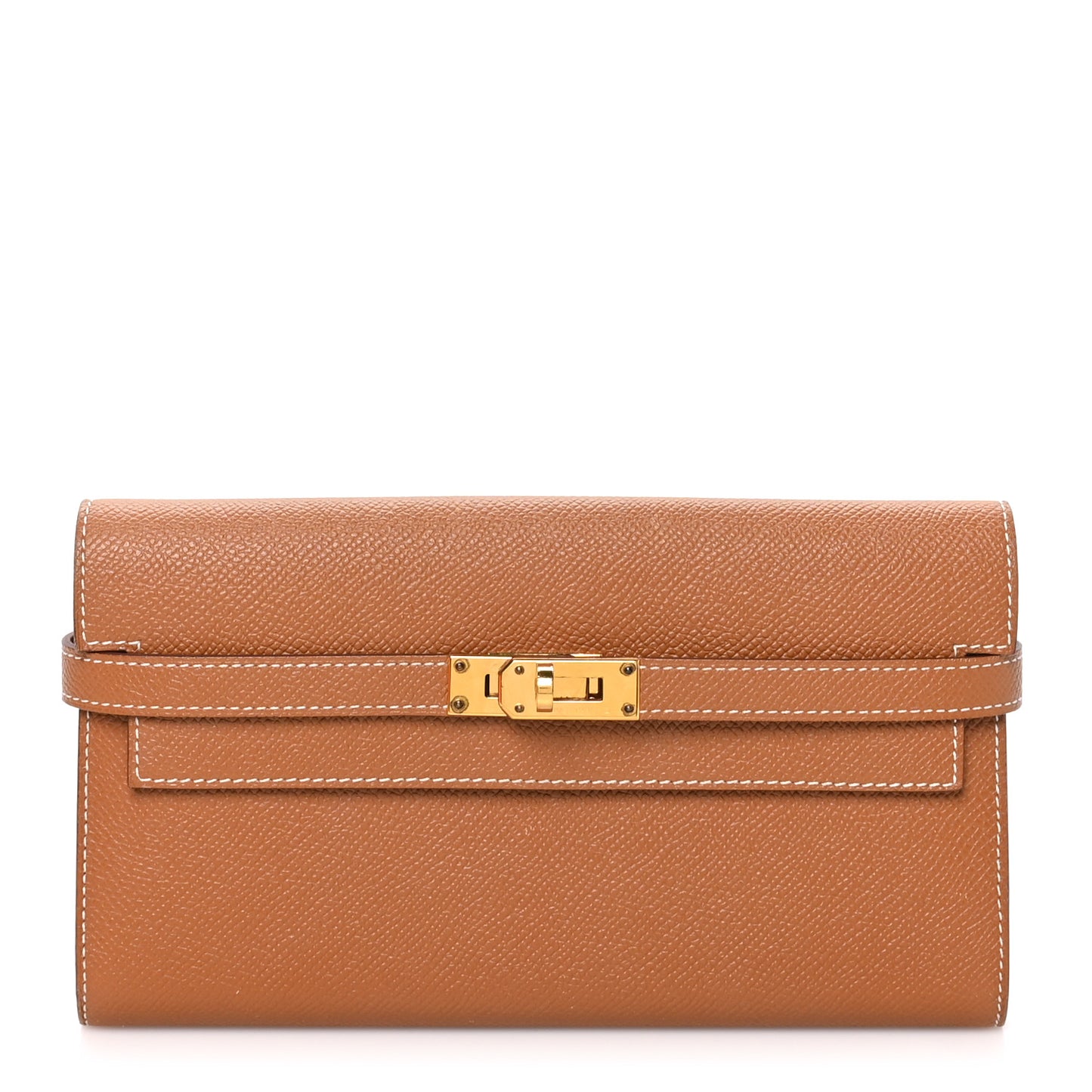 Epsom Kelly Longue Wallet Gold