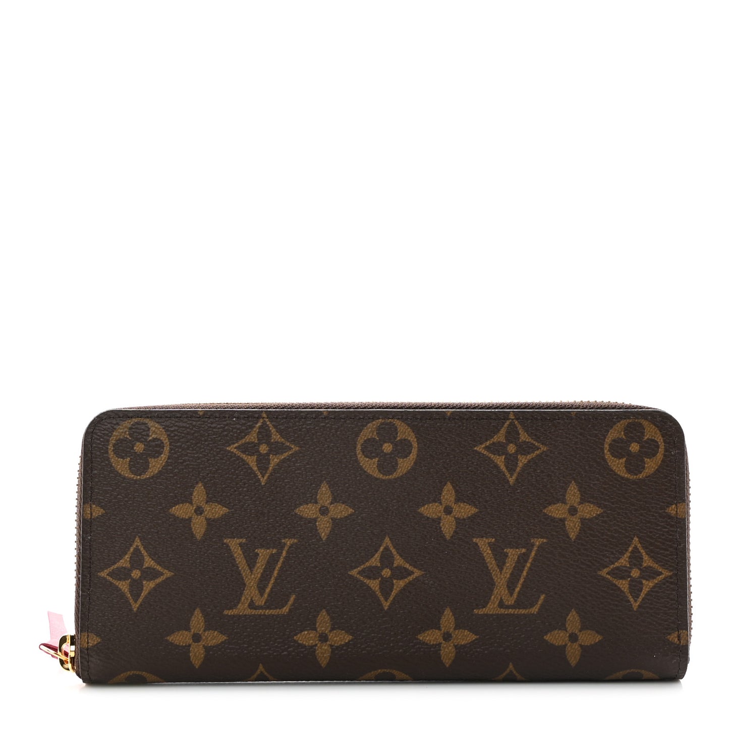 Monogram Clemence Wallet Fuchsia