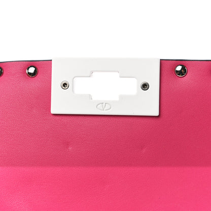 Valentino Garavani Lambskin Medium Free Rockstud Spike Shoulder Bag Shadow Pink 6 of 11