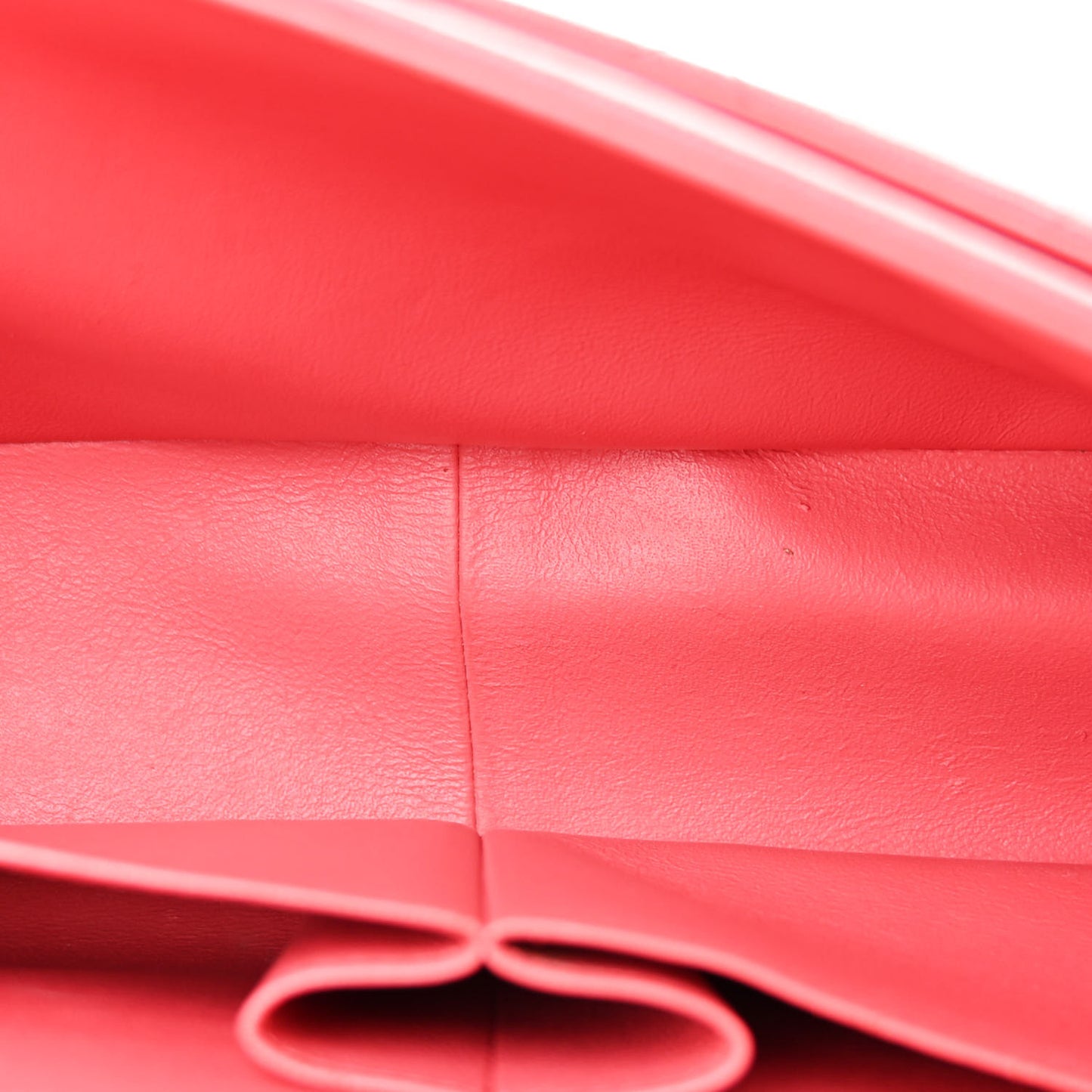 Caviar Quilted Jumbo Double Flap Dark Pink