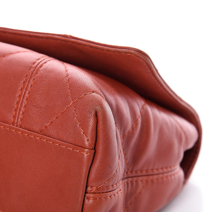 Chanel Lambskin Quilted Large Soft Touch Flap Dark Ochre 15 of 22