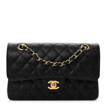 Chanel Caviar Quilted Small Double Flap Black 1 of 10