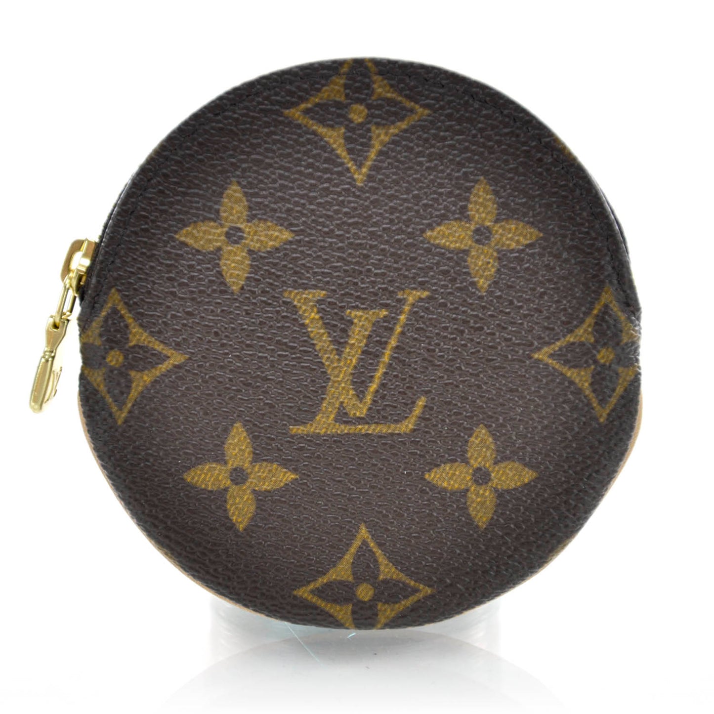 Monogram Round Coin Purse